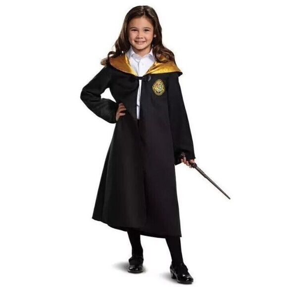 Harry Potter Child Unisex Halloween Costume Hooded Robe One Size Fits Most - Picture 3 of 9
